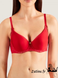 Soutien-gorge Spacer rouge Gala AUBADE ROSESSENCE 